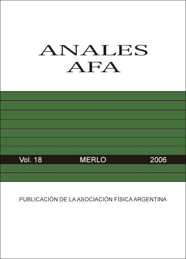 					View Vol. 18 No. 1 (2007): ANALES AFA - Volumen 18 - Merlo
				