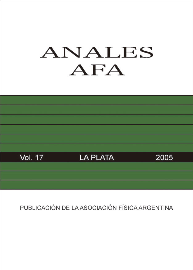 					Ver Vol. 17 Núm. 1 (2006): ANALES AFA - Volumen 17 - La Plata
				