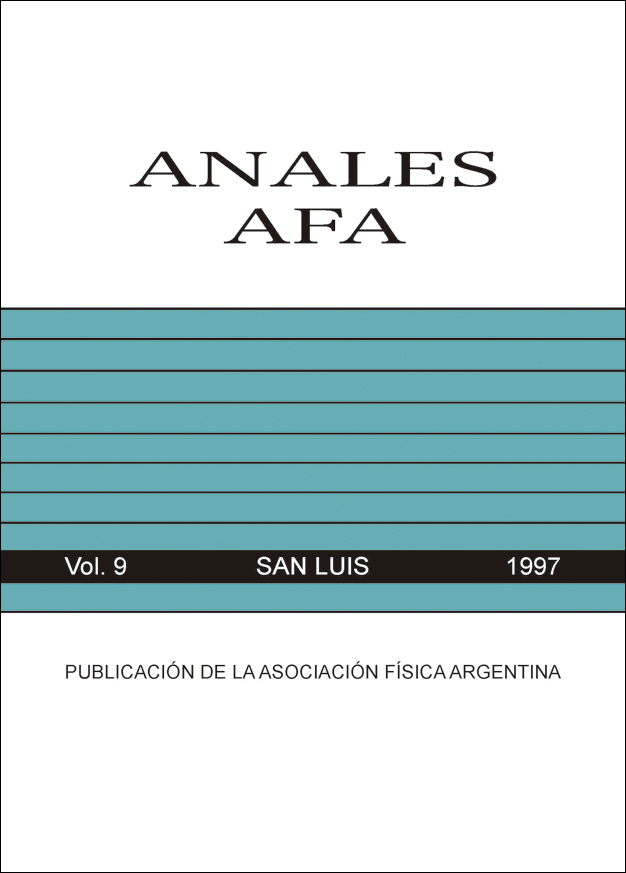 					Ver Vol. 9 Núm. 1 (1998): ANALES AFA - Volumen 09 - San  Luis
				