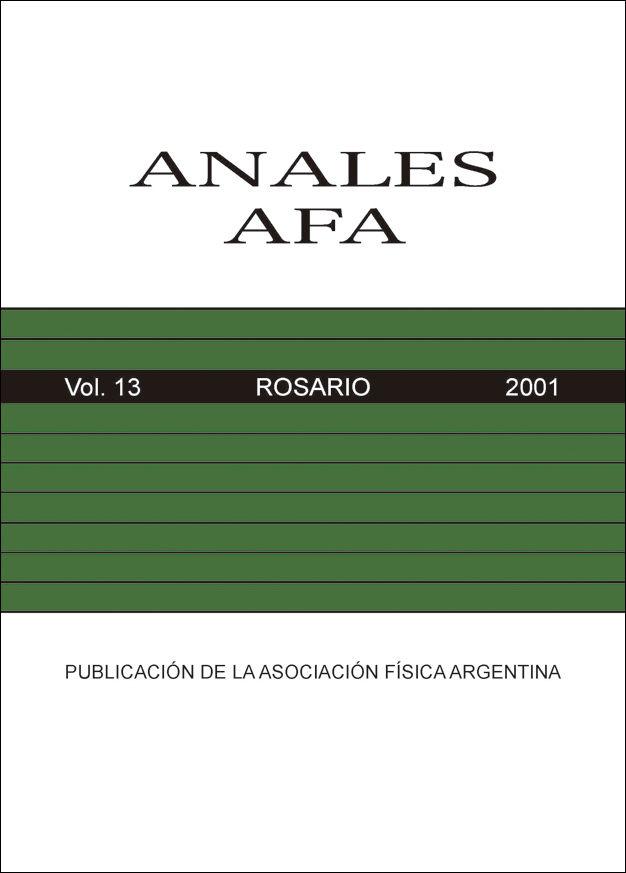 					Ver Vol. 13 Núm. 1 (2002): ANALES AFA - Volumen 13 - Rosario
				