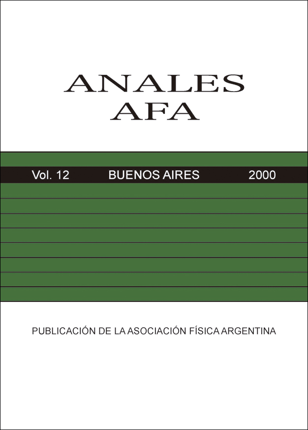 					Ver Vol. 12 Núm. 1 (2001): ANALES AFA - Volumen 12 - Buenos Aires
				