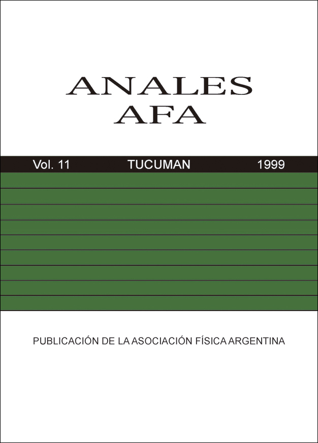 					View Vol. 11 No. 1 (2000): ANALES AFA - Volumen 11 - Tucumán
				