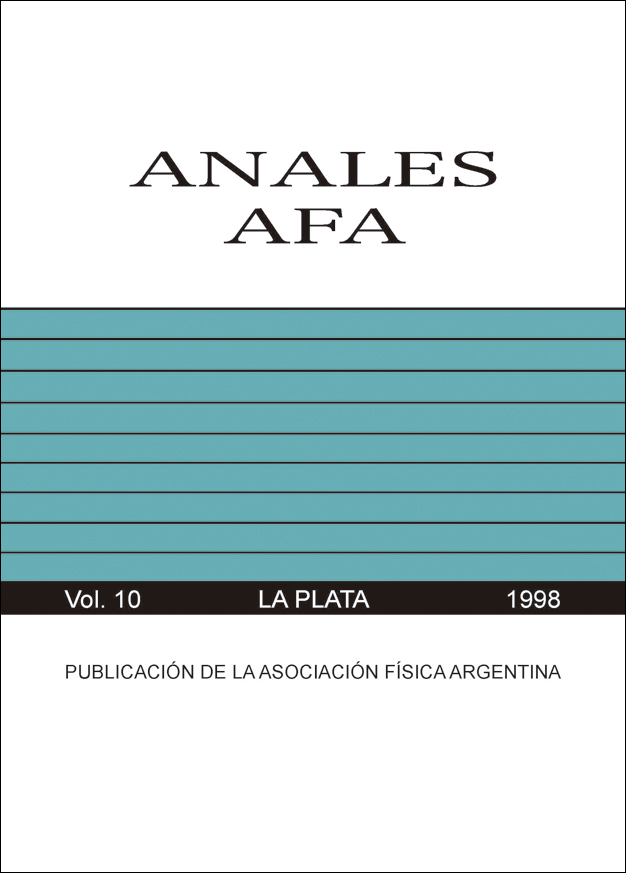 					Ver Vol. 10 Núm. 1 (1999): ANALES AFA - Volumen 10 - La Plata
				