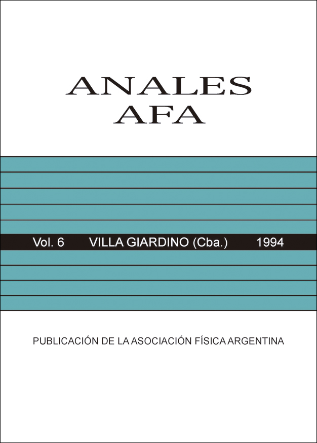 					Ver Vol. 6 Núm. 1 (1995): ANALES AFA - Volumen 6 No 1 - Villa Giardino
				
