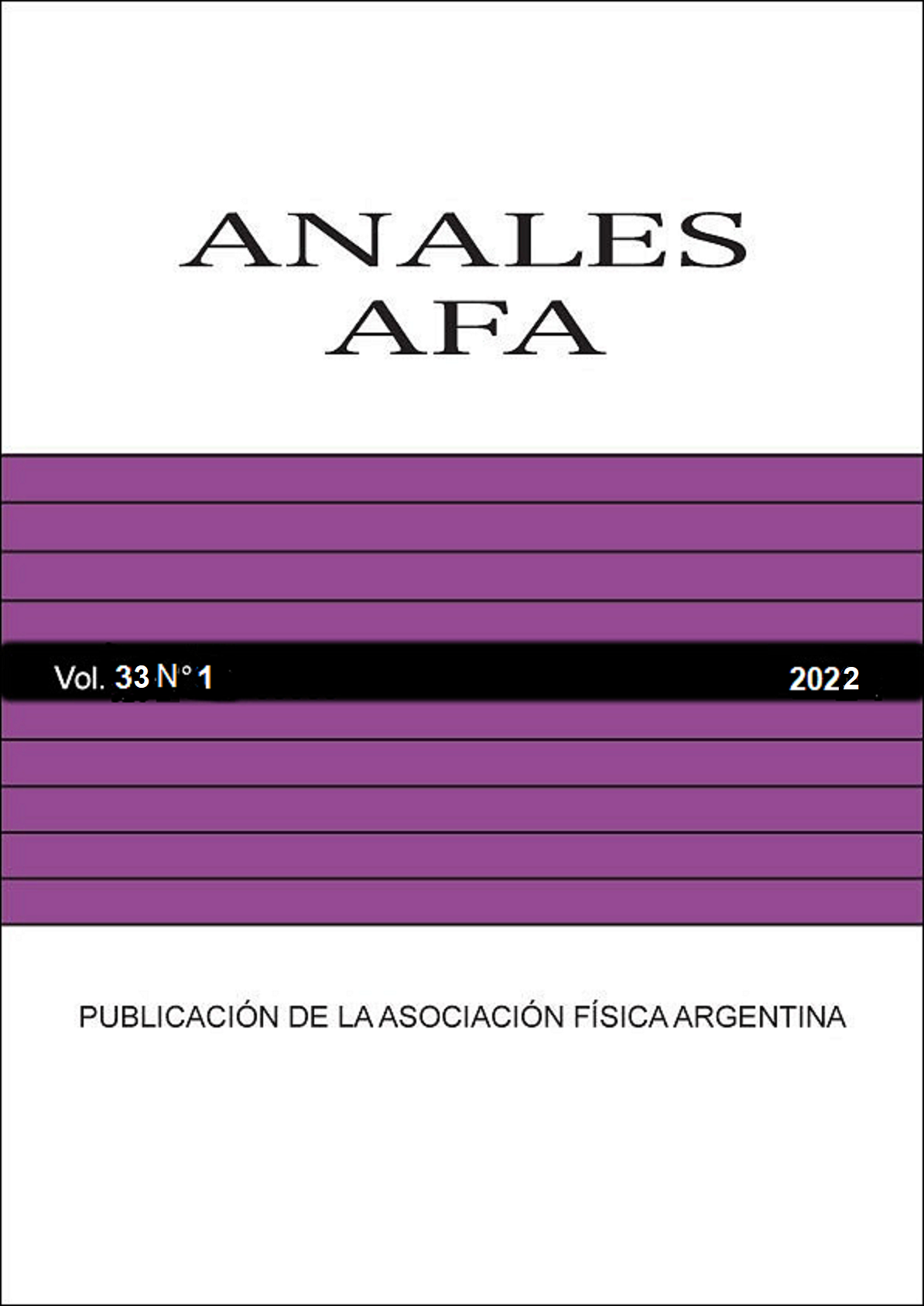 					Ver Vol. 33 Núm. 1 (2022): Anales AFA
				