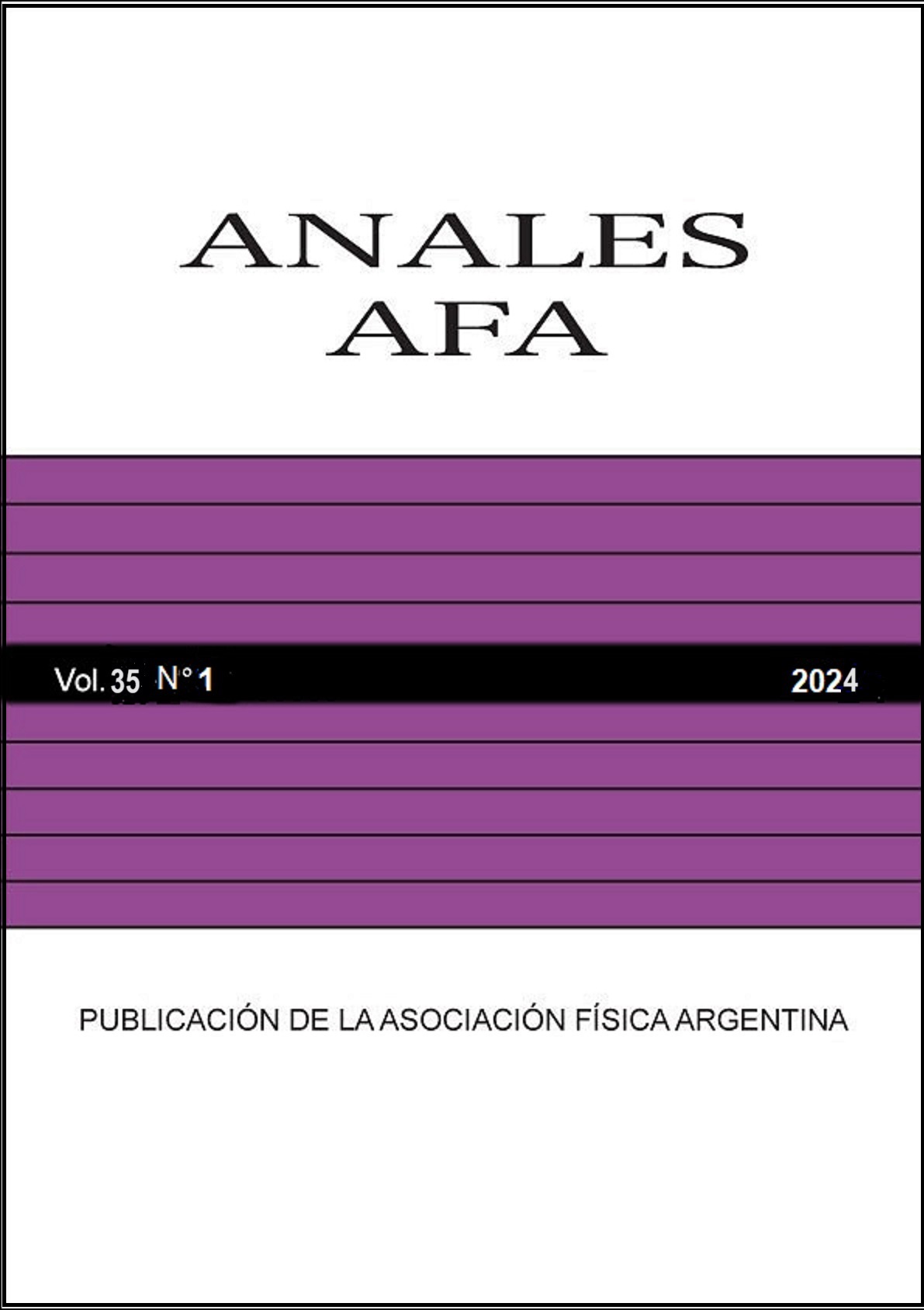 					View Vol. 35 No. 1 (2024): Anales AFA
				