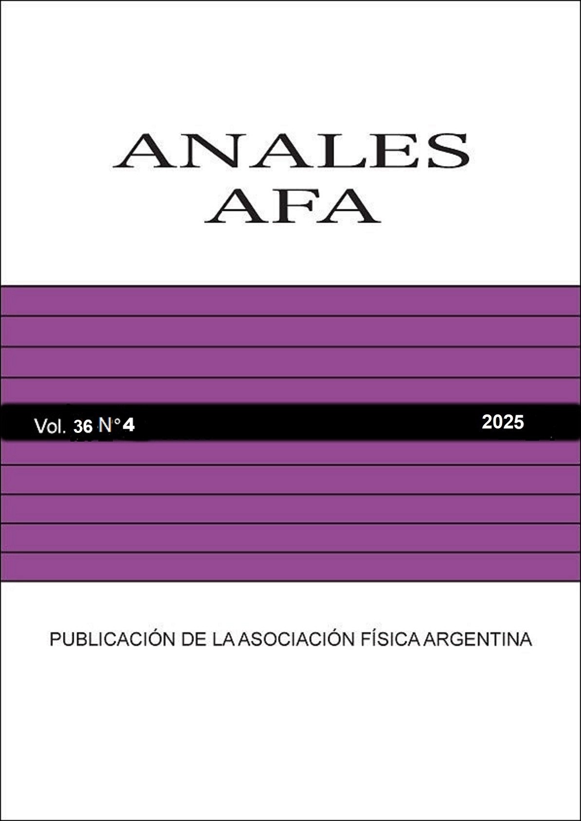 					Ver Vol. 36 Núm. 4 (2025): Anales AFA
				