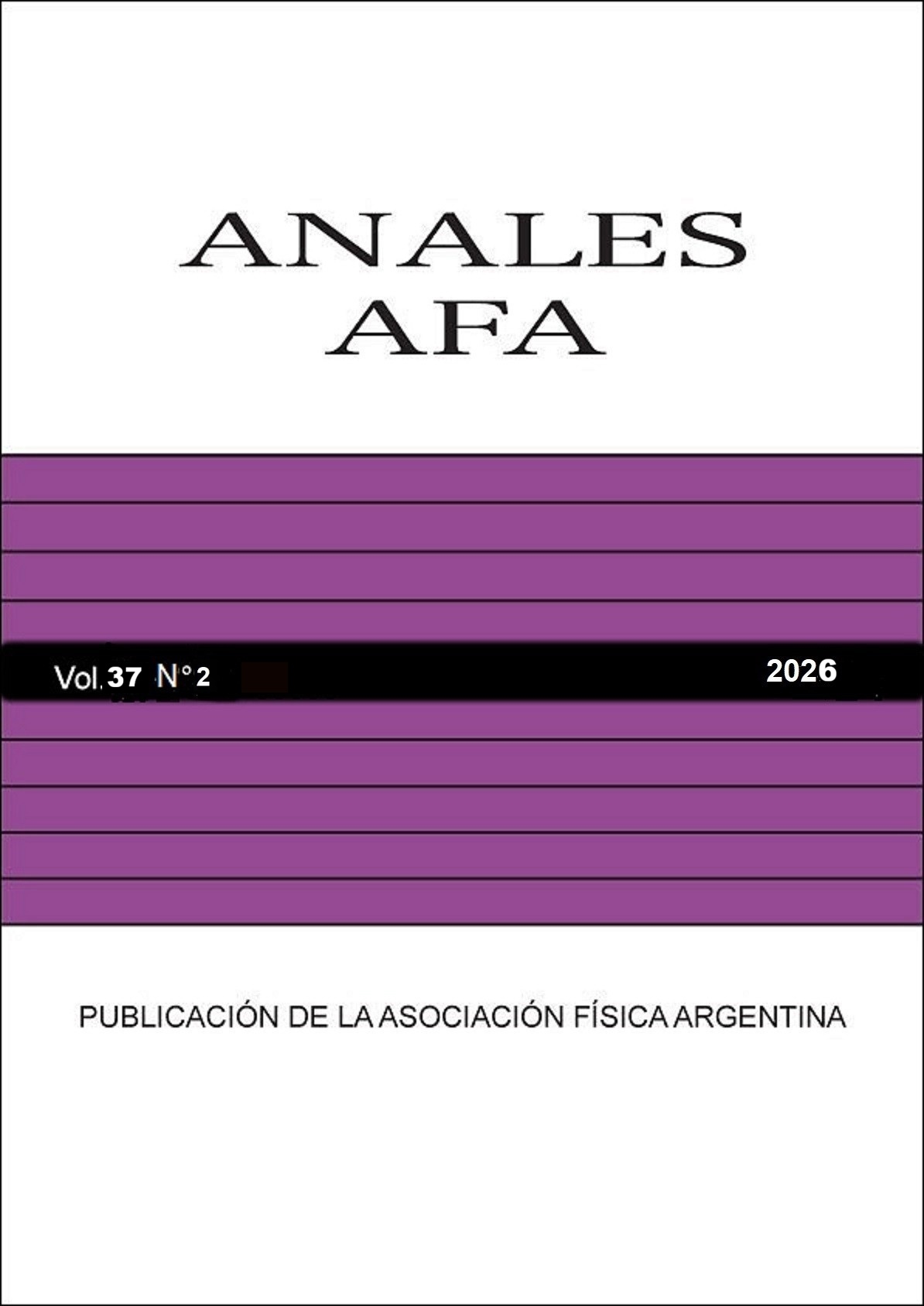 					Ver Vol. 37 Núm. 2 (2026): Anales AFA
				