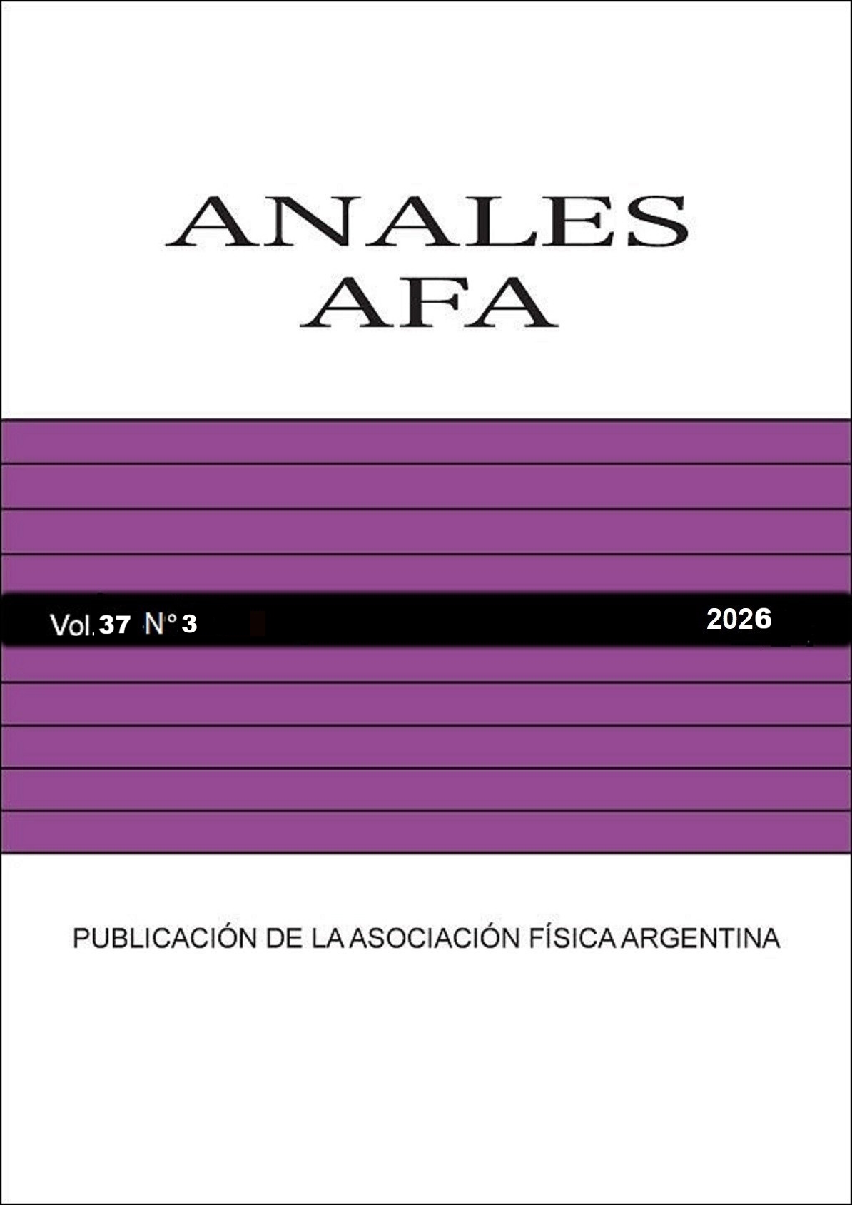 					Ver Vol. 37 Núm. 3 (2026): Anales AFA
				